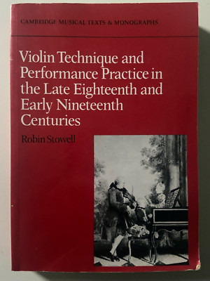 Violin Technique and Performance Practice in the Late Eighteenth and Early...