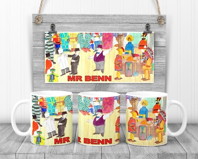 Mr Benn Tasse, 11 Unzen Keramiktasse, klassisches TV-Geschenk, Canny Design