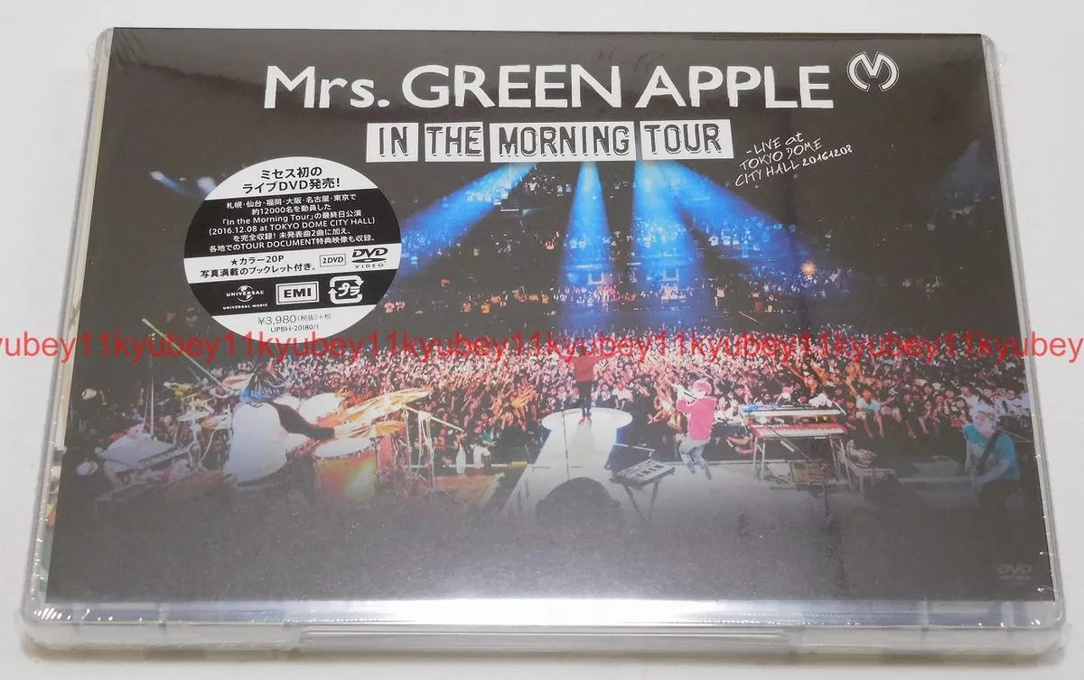 Mrs.GREEN APPLE In the Morning Tour LIVE at TOKYO DOME CITY HALL 20161208 DVD