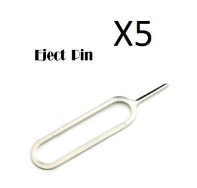 5er-Pack SIM-Karte Auswerfer Werkzeug Pin für iPhone - Sim Tray Removal Tool Set UK