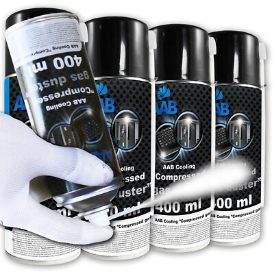 4 x ICESPRAY KÄLTESPRAY 400 ML, KÜHLSPRAY BIS -50°C VEREISUNGSSPRAY EISSPRAY