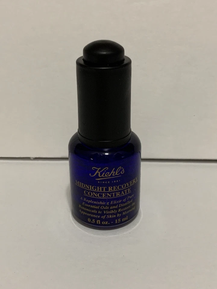 Lote # 18T901 concentrado de recuperación de medianoche KIEHL'S 0,5 fl oz/15 ml Foto 4 de 4