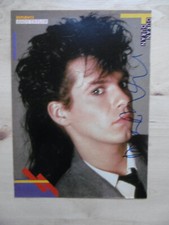 Andy Taylor "Duran Duran" autograph signed A4 magazine image
