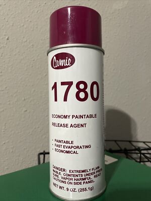 Camie 1780 Paintable Mold Industrial Release Agent Sprayway 9oz Can