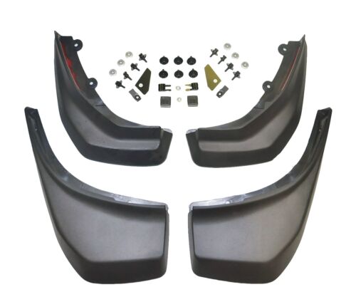 FOR RANGE ROVER EVOQUE 12-16 FRONT AND REAR MUD FLAPS LEFT AND RIGHT KIT