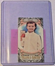 2021 Topps Allen & Ginter Black Border Mini Parallel Leo Kelly #236 Social Media