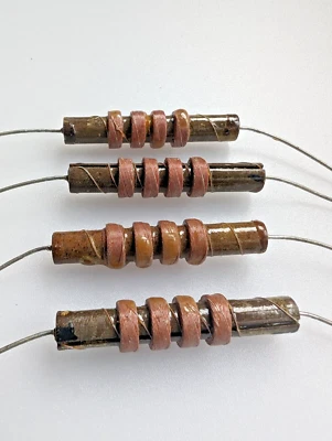 Choke Inductor 4 pi RF, 0.5 mH, 0.15 Amp, (150 mA), Q=40, 25 ohm, Price for 4 - Bild 1 von 3
