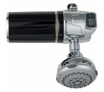 Life Ionizer s Double Filtration Shower Filter with Vitamin C Ceramic Technology