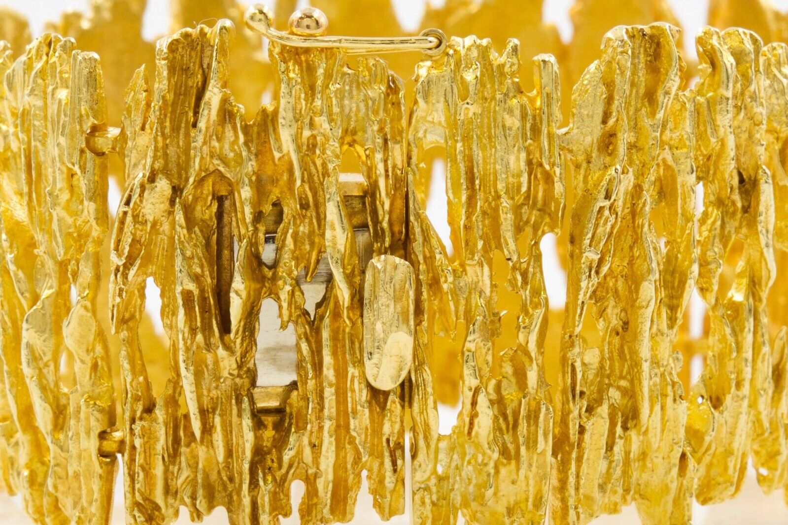 Ed Wiener Organic Modernism 14K Solid Yellow Gold… - image 10