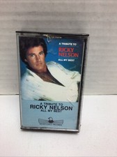 A Tribute To Ricky Nelson All My Best Cassette Tape Good Condition Tested Tape 1