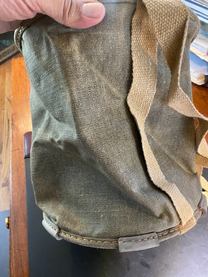 Original WW2 US Army Military Field  Gear Equipment Canvas Water