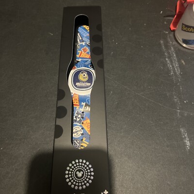 Disney Parks Monsters University Mike Wazowski Blue Magic band Plus Unlinked NEW