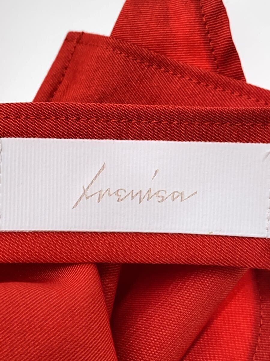 IRENISA IH-22FW-B014-FJ LONG SLEEVE SHIRT MIDDLE LENGTH 3 WOOL RED 