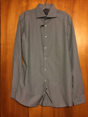 s.Oliver Multi Striped Button Down Long Sleeve Men Shirt Slim Fit.15 2/3.$39.99