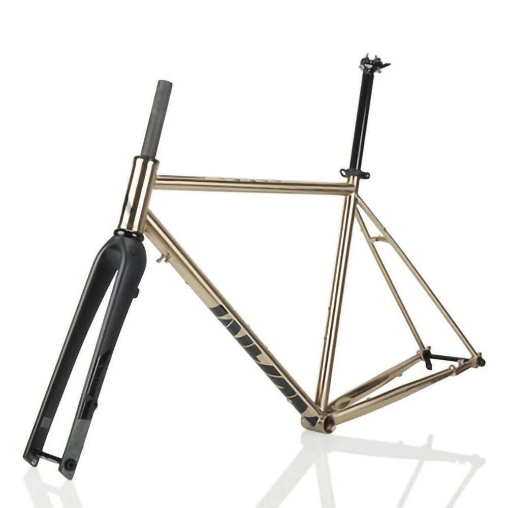 GRAVEL Off Road Racing Bike CR MO Frame With Carbon Fork Thru
