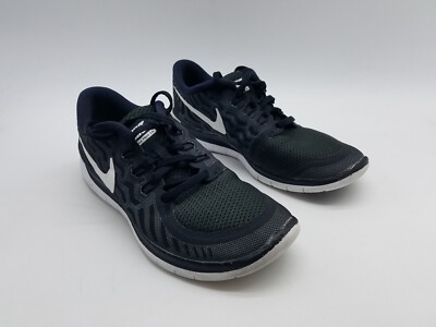 Nike Free (GS) Boy's Size 7Y Sneakers Black White