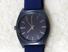 Nixon Time Teller All Blue Analog Quartz Watch in Operation Good Condition
