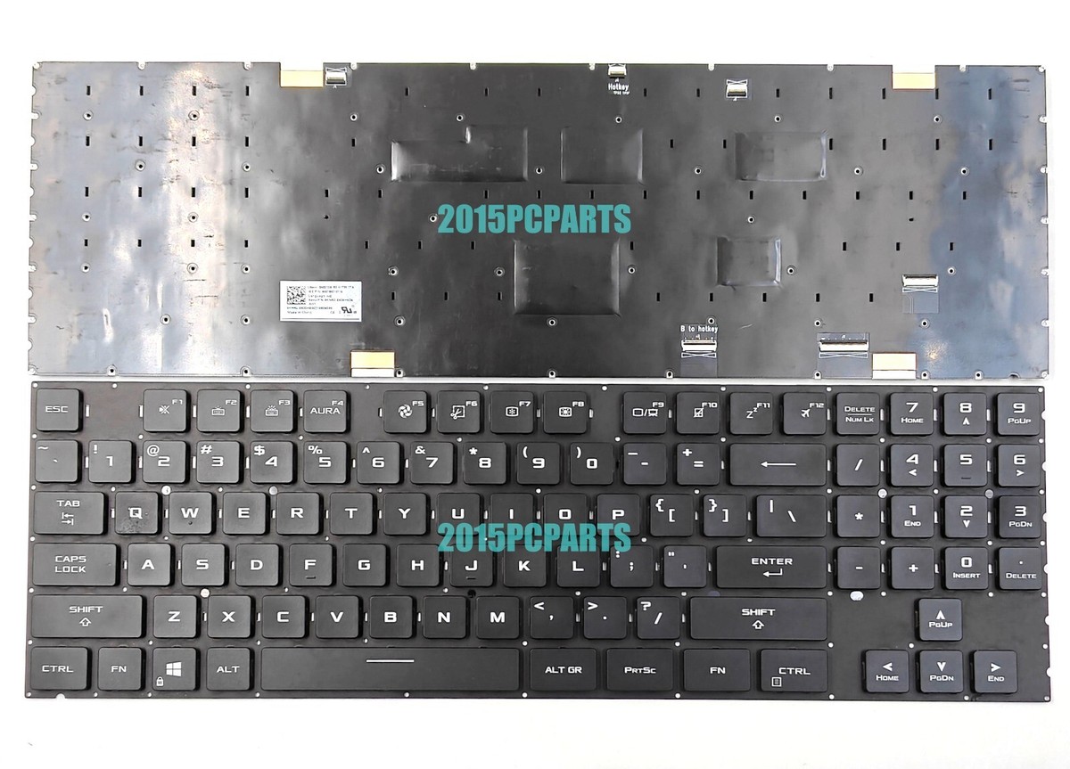 New Asus ROG Strix Scar 17 G733CW G733CX G733QR G733ZW Keyboard US