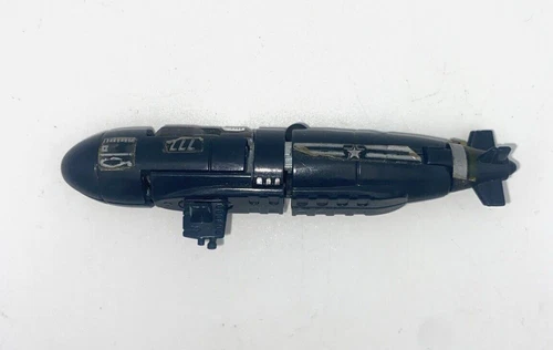 Vintage Go Bots Go Bot Dive Dive Figure 1983 Tonka Bandai Navy Transforming Toy