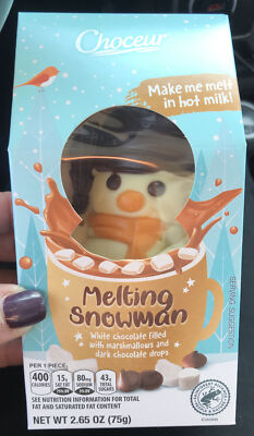 Choceur Melting Snowman Hot Chocolate Bomb