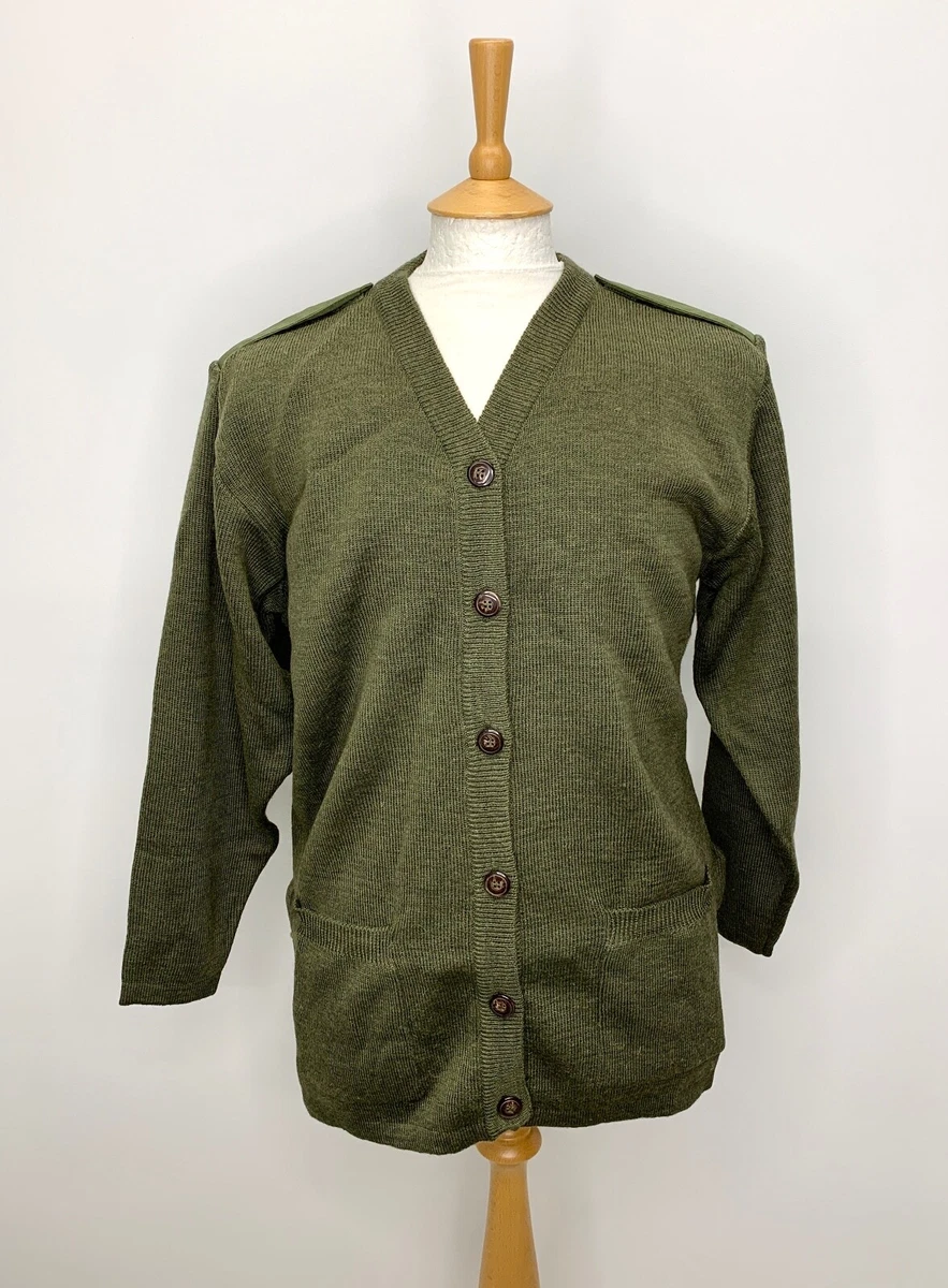 Army cardigan sweater sale