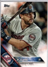 2016 Topps #591 Trevor Plouffe NM-MT Twins ID:3184