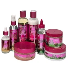 Mielle Rice Water & Aloe Vera Blend Curly Hair Care Products Set Bundle 8 pcs
