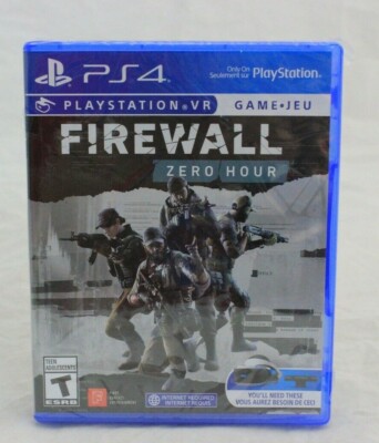 Firewall Zero Hour (Playstation 4, 2018) Brand New Factory Sealed 