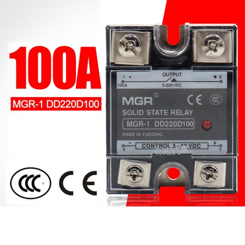 SSR Solid State Relay MGR 10A - 150A Single Phase DC-DC DC-AC Control 3 - 32 VDC - Picture 15 of 29