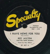 14pc78 -R&B-Specialty 407-Roy Milton