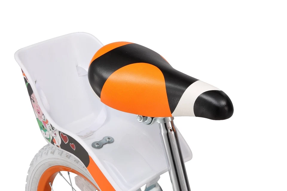 Bicicleta BMX Titan Calico Kitty para niñas, 16 pulgadas con ruedas de entrenamiento Foto 3 de 4