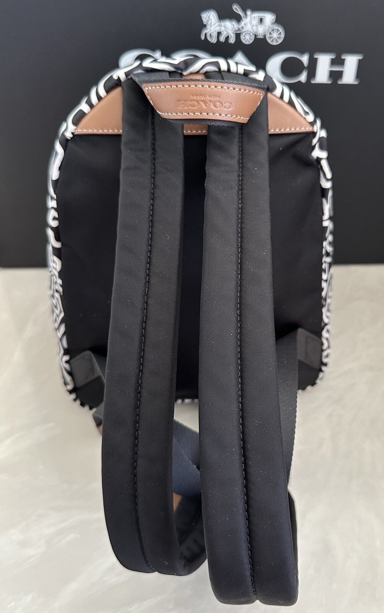 COACH X KEITH HARING BARKING DOG MINI CHARLIE BACKPACK F11774 | eBay