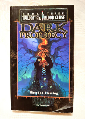 Dark Prophecy - Blutfluch Trilogie 3 Vampire: Die Maskerade engl. Roman 1998 rar