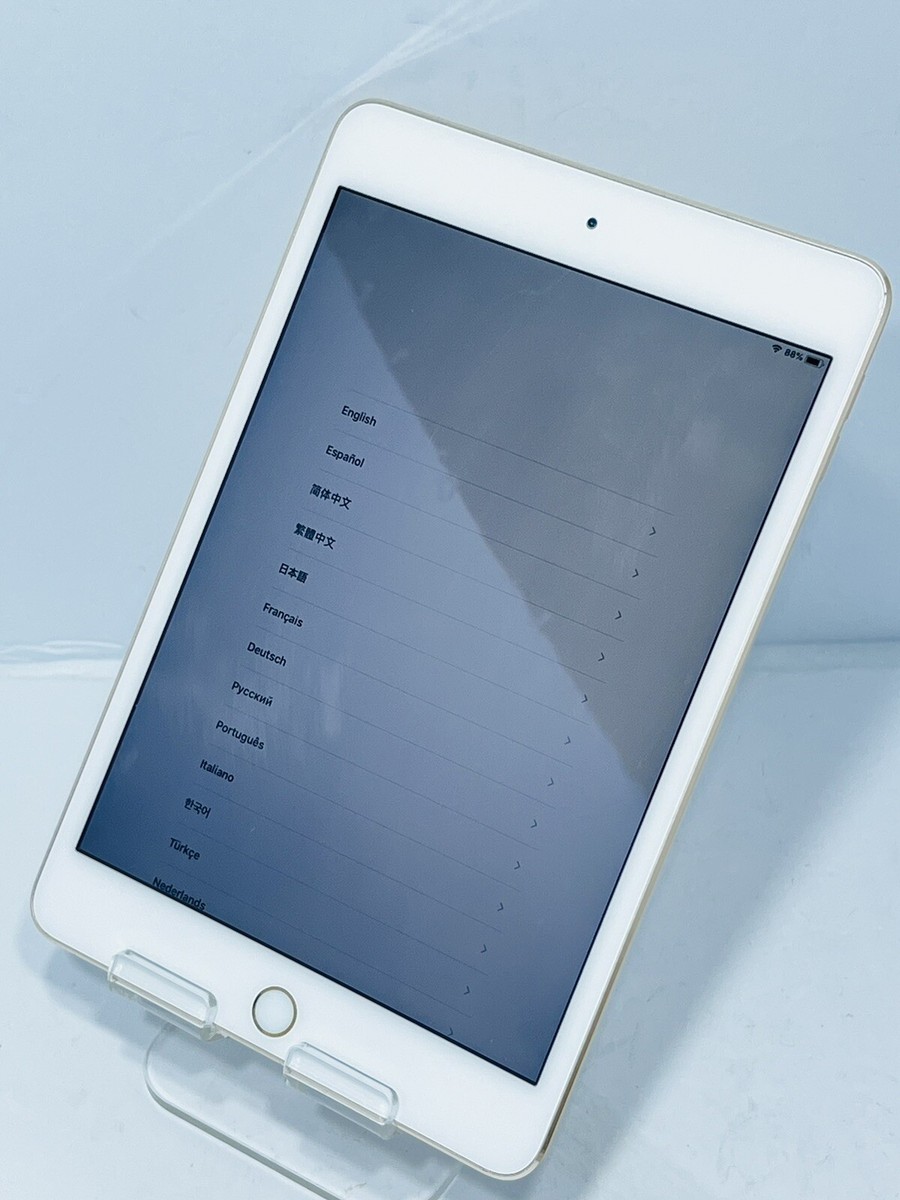 Y3.37 - Apple iPad Mini 4th Gen 128GB GOLD (WIFI) READ Y3.37 - Apple iPad Mini 4th Gen 128GB GOLD (WIFI) READ