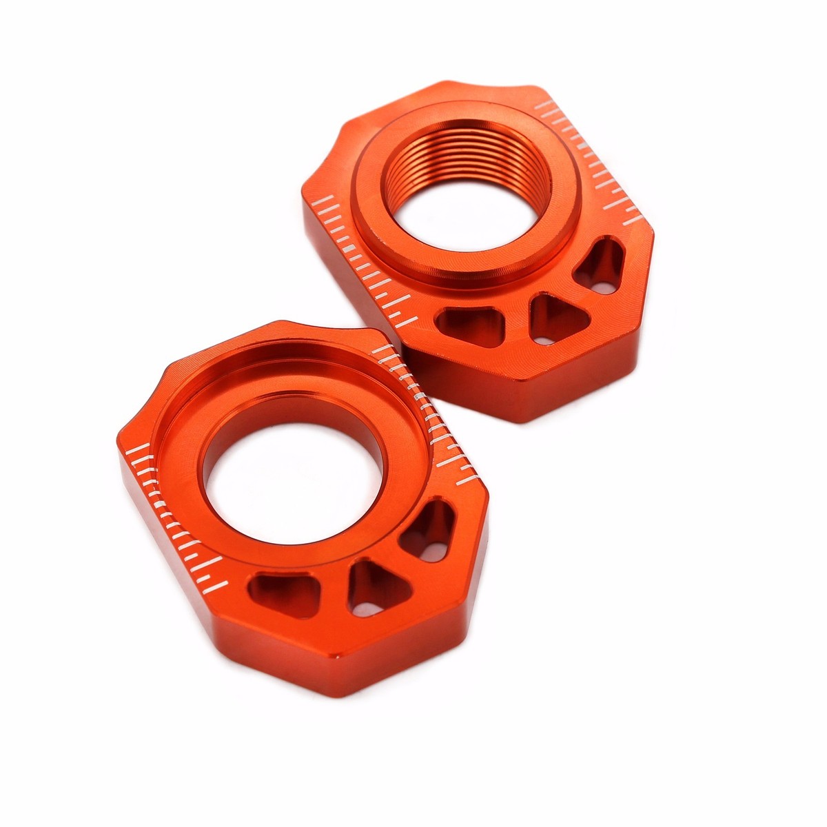 25MM Axle Chain Adjuster Blocks For KTM SX F XC TPI 250 300 350