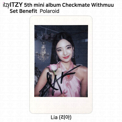 ITZY 5th Mini Album Checkmate Official Photocard Withmuu Lucky Draw Polaroid