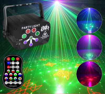 Wireless 8 Output Dj laser light RGB laser dj bar Xmas Disco club lazer lights