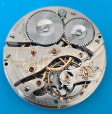 VINTAGE 16 SIZE 19 JEWEL WALTHAM VANGUARD HUNTING MODEL 1899 POCKET WATCH PARTS