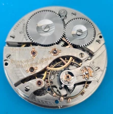 VINTAGE 16 SIZE 19 JEWEL WALTHAM VANGUARD HUNTING MODEL 1899 POCKET WATCH PARTS