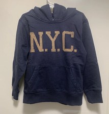 BABY GAP Toddler Navy Blue Hoodie Sweatshirt 5 years