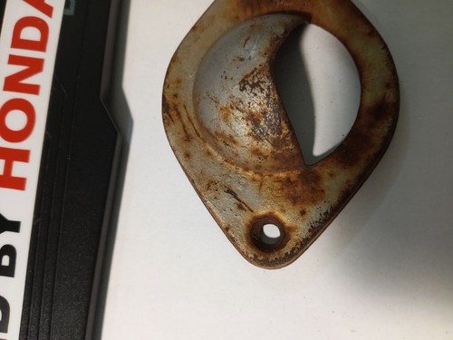 Licsense Plate Light Bezzle Used Maker and Fitment Unknown 2 5/8" Hole Spacing - Picture 4 of 8