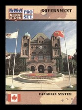1991 Canadian System 92 Pro Set Desert Storm Trading Card TC CC