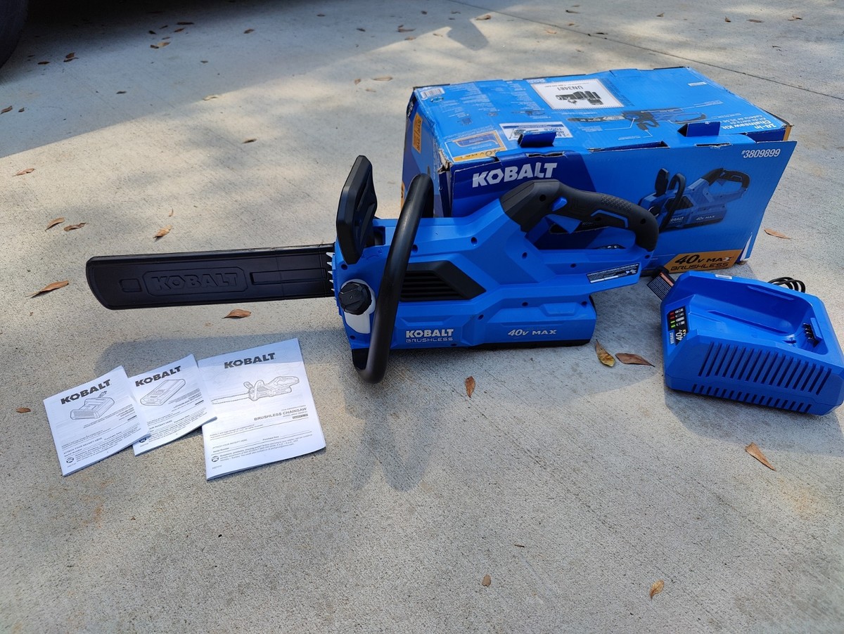 Lowes 24v Kobalt Chainsaw Battery Powered Kobalt Mini Chainsaw