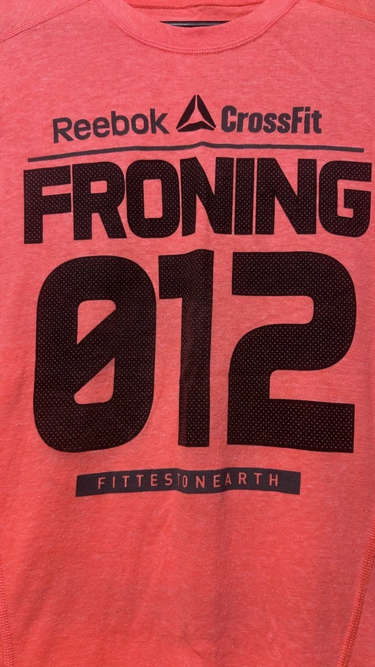 Rare Collectible 2013 Reebok Crossfit Games Rich Froning Shirt Jersey S - image 3 of 4