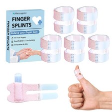 5 Pcs Thumb Finger Splint,Trigger Splints,Finger Small, Pink