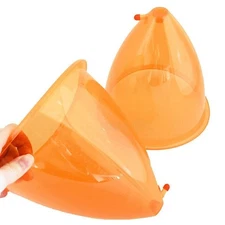 Extra Large 210ML Breast Cups Butt Cups For Vacuum Therapy EnLarge Machine