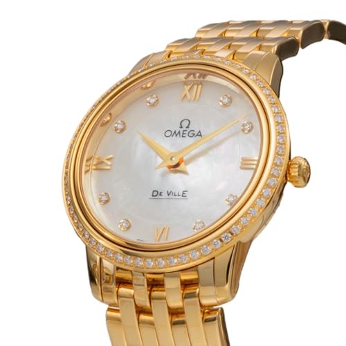 Unused OMEGA De Ville Prestige 424.55.27.60.55.001 Silver Women's Watch  in Box image 2