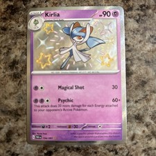 Kirlia 154/091 Holo Shiny Rare SV: Paldean Fates NM on eBay