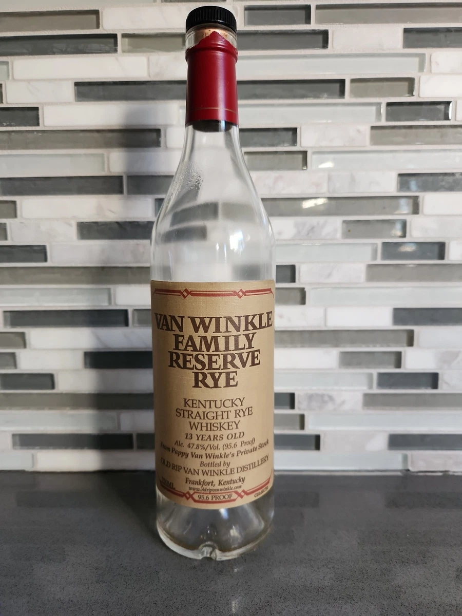 Van Winkle Family Reserve 12年 空瓶 Van Winkle Family Reserve 12年