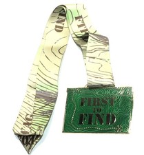 Geocaching Coin Trackable Souvenir Bronze First To Find Medal Metal Geocoin S114